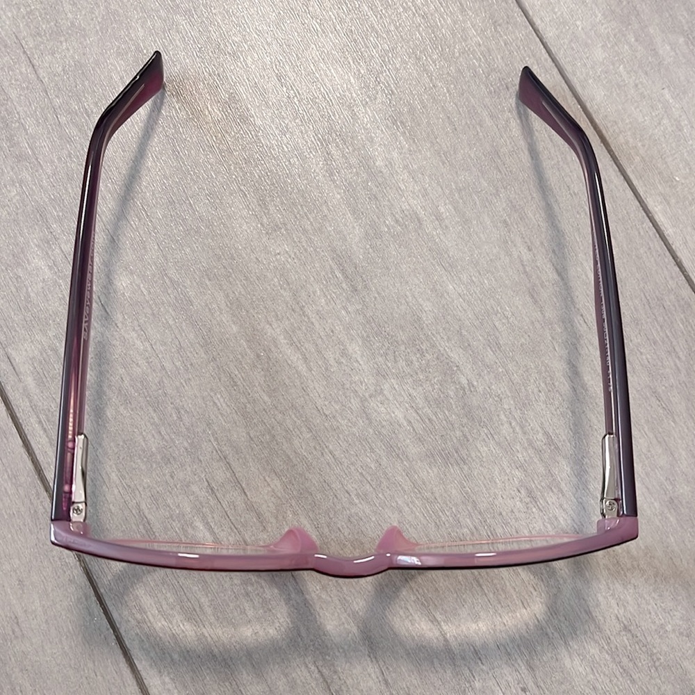 NWOT SAVEYEWEAR Purple Reader Glasses +1.75 - Picture 2 of 7